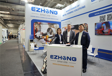 我司董事长率队参加2024德国汉诺威EUROBLECH金属板材加工展